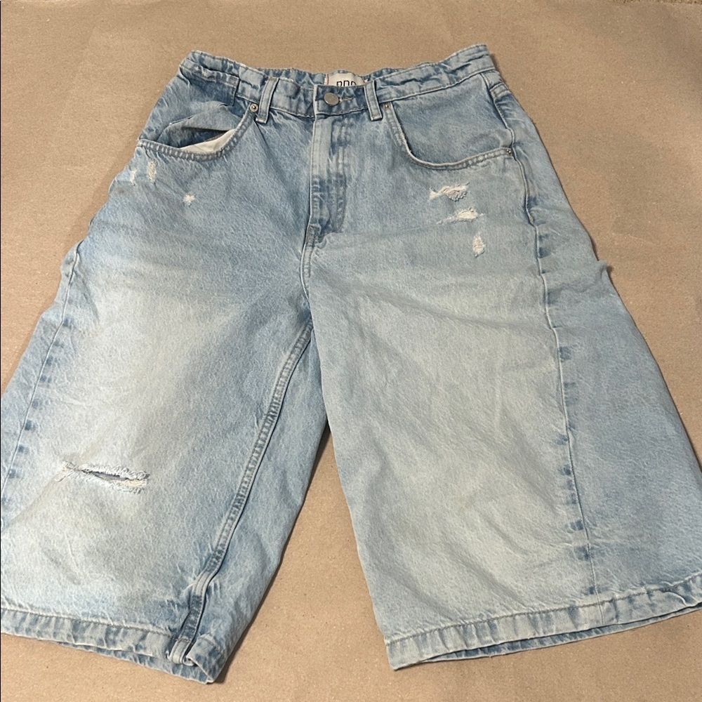 BDG Sky Blue Denim Shorts